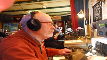Hans PA7HPH. CW op 40 meter ging prima.